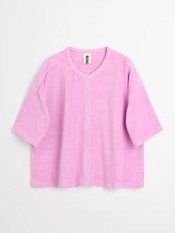 Naram Oversized Shirt, soft fuchsia