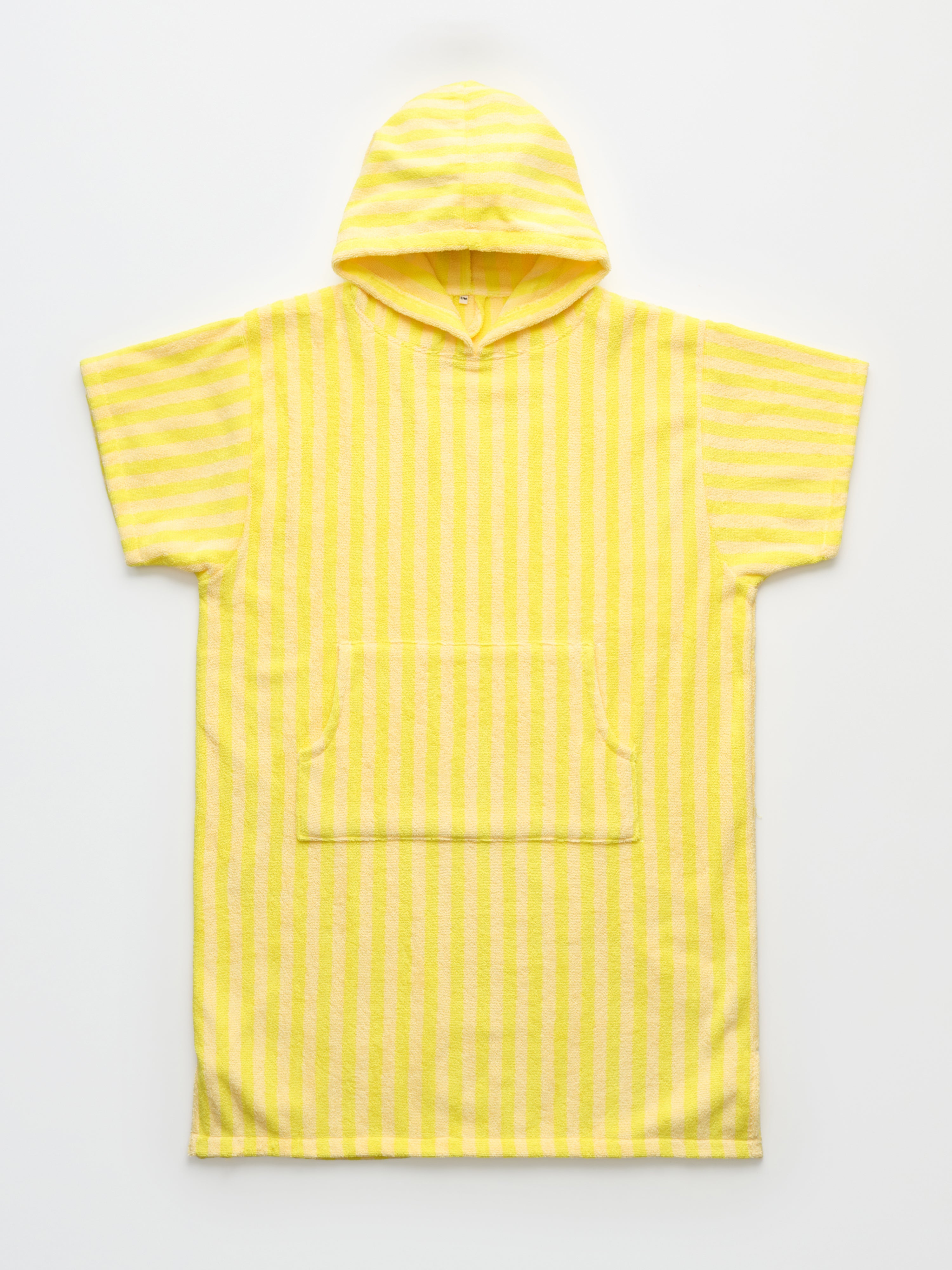 Naram Poncho, pristine & neon yellow