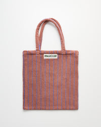 Naram Totebag, camel & ultramarine