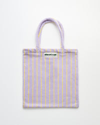 Naram Totebag, lilac & neon yellow