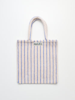 Naram Totebag, moonbeam & ultramarine