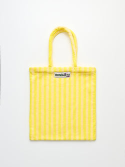 Naram Totebag, pristine & neon yellow