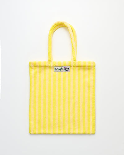 Naram Totebag, pristine & neon yellow