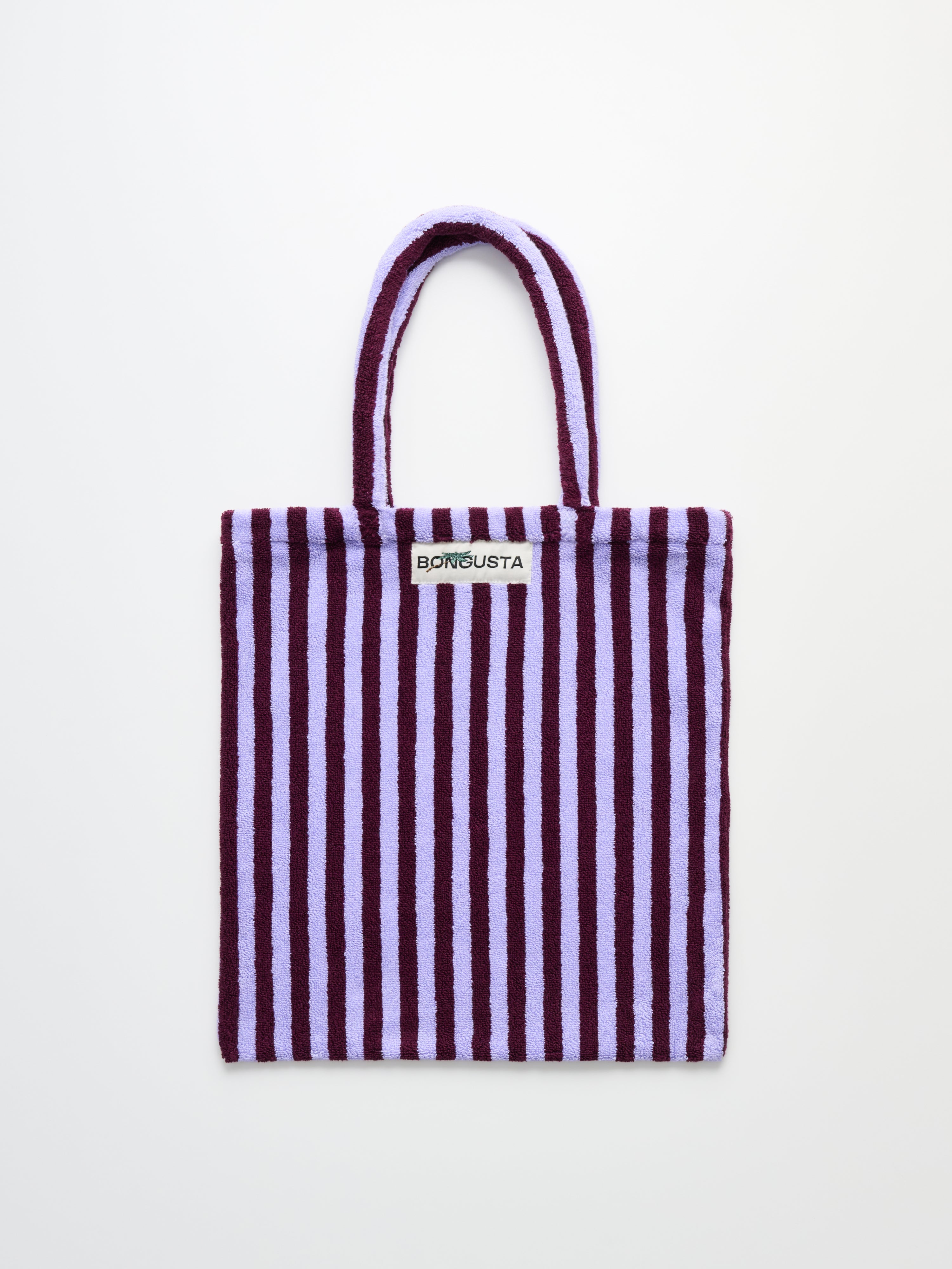 Naram Totebag, wine & lavender blue