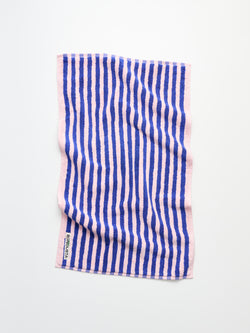 Naram Bath Mat, dazzling blue & rose