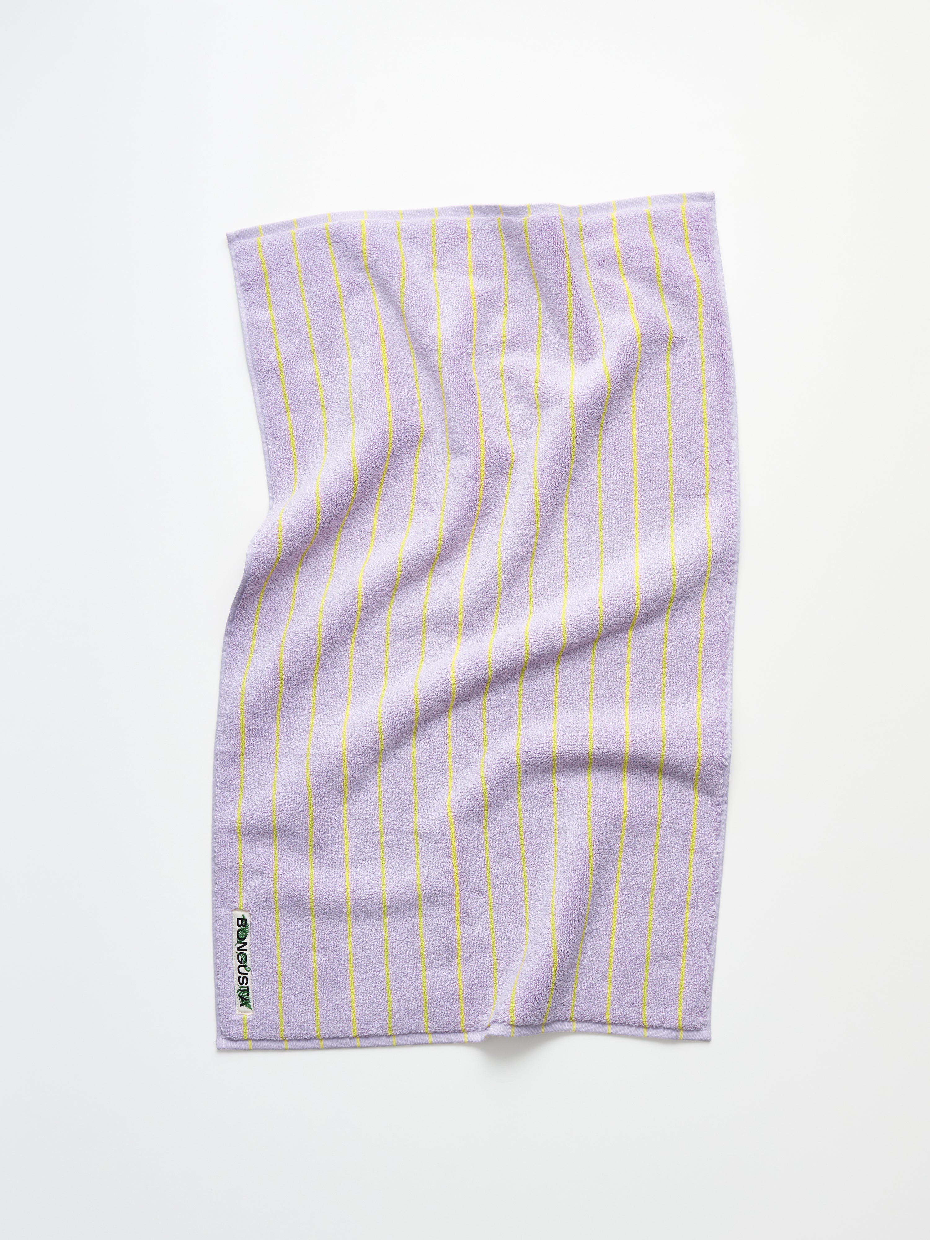 Naram Bath Mat, lilac & neon yellow