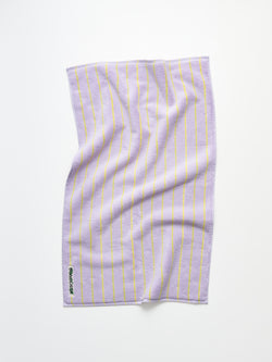 Naram Bath Mat, lilac & neon yellow