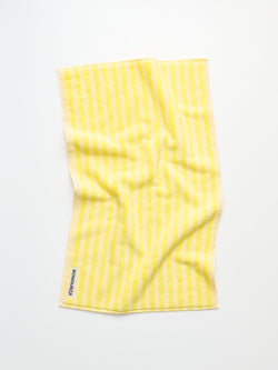 Naram Bath Mat, pristine & neon yellow
