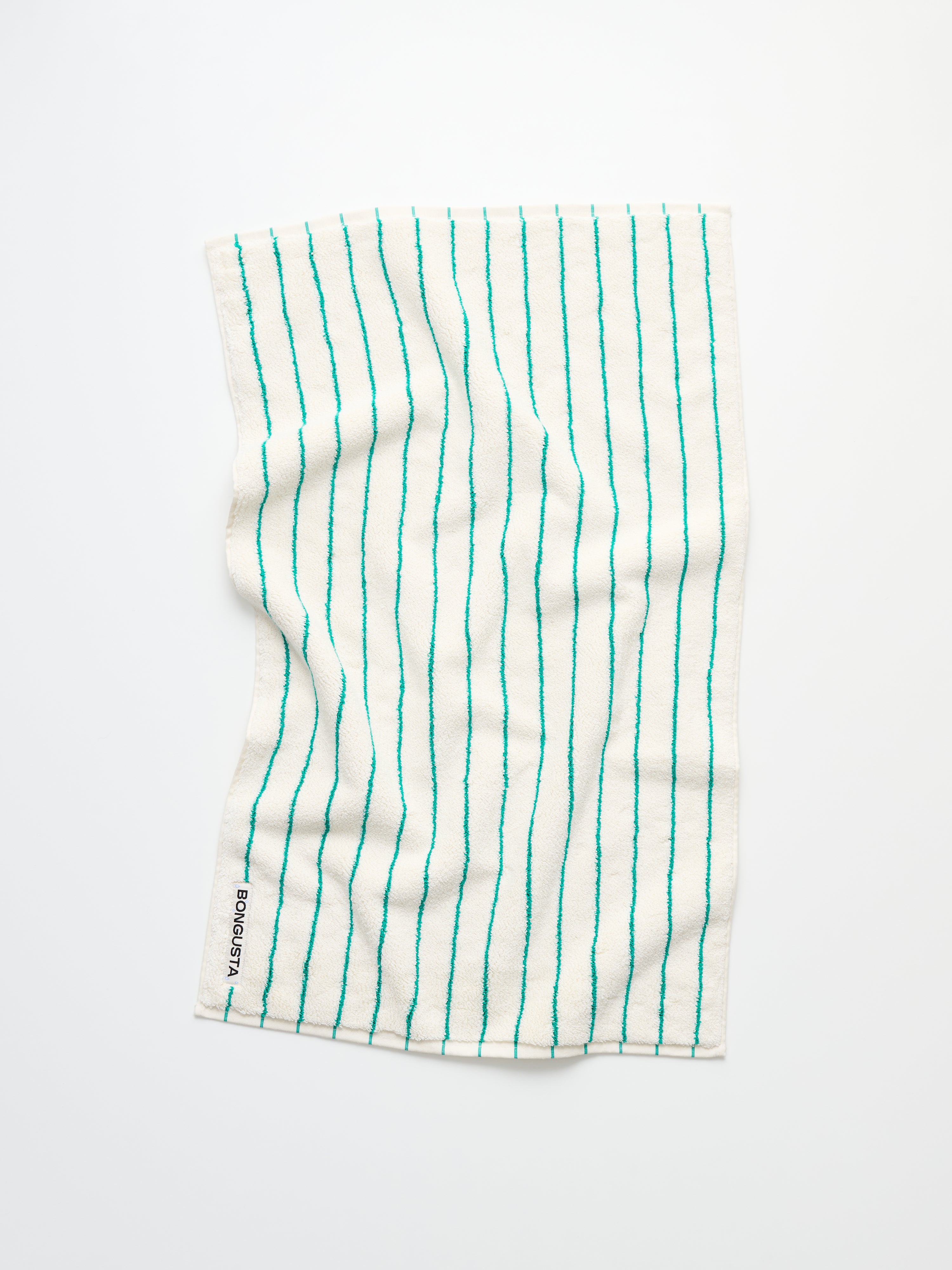 Naram Bath Mat, pure white & grass