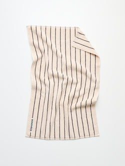 Naram Towels, creme & ink