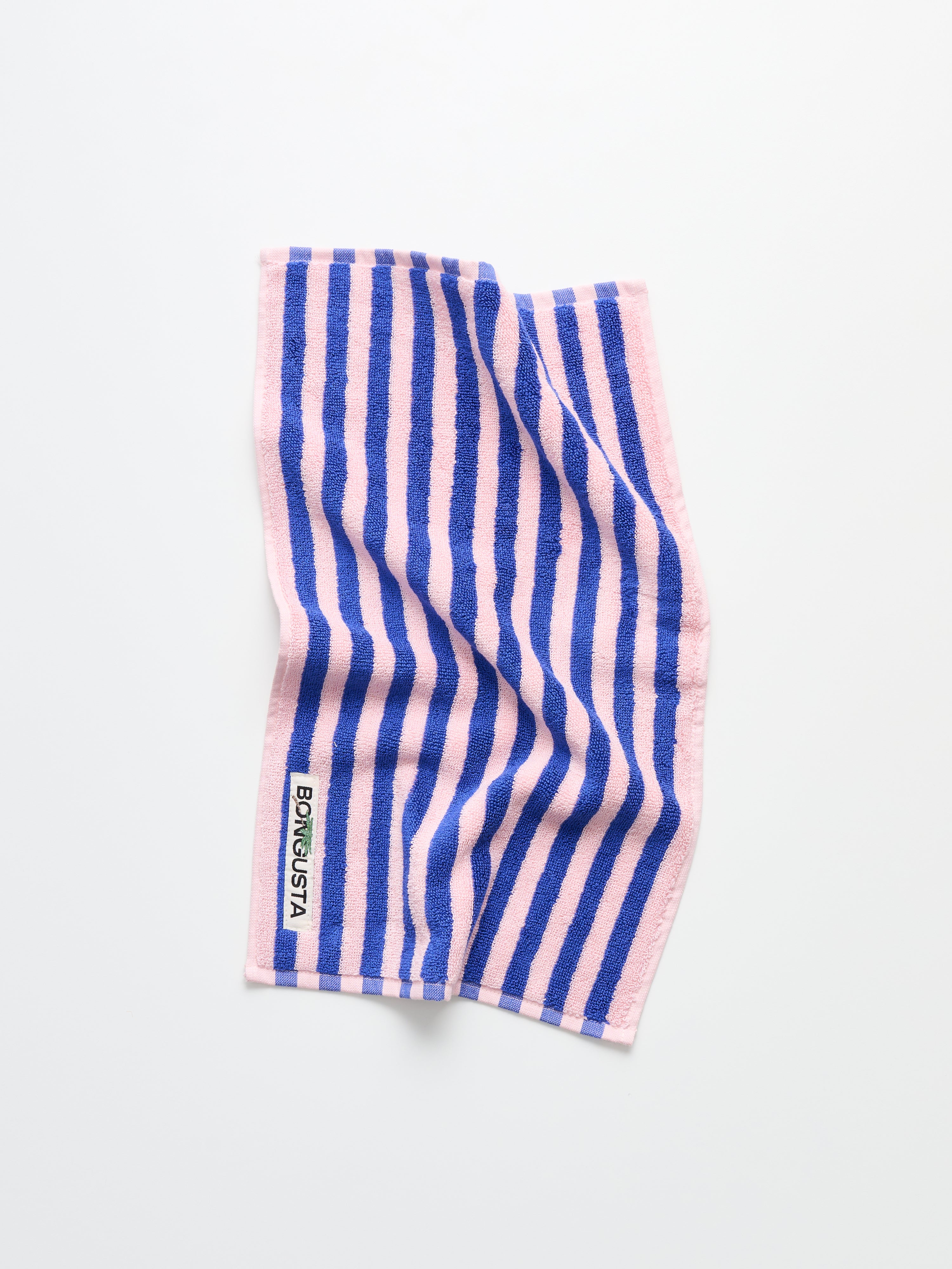 Naram Towels, dazzling blue & rose