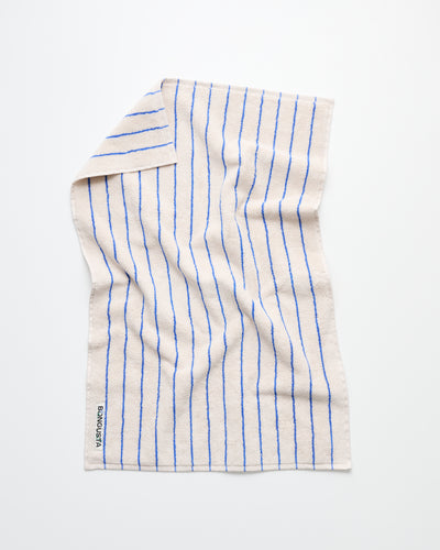 Naram Towels, moonbeam & ultramarine