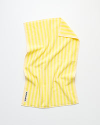 Naram Towels, pristine & neon yellow