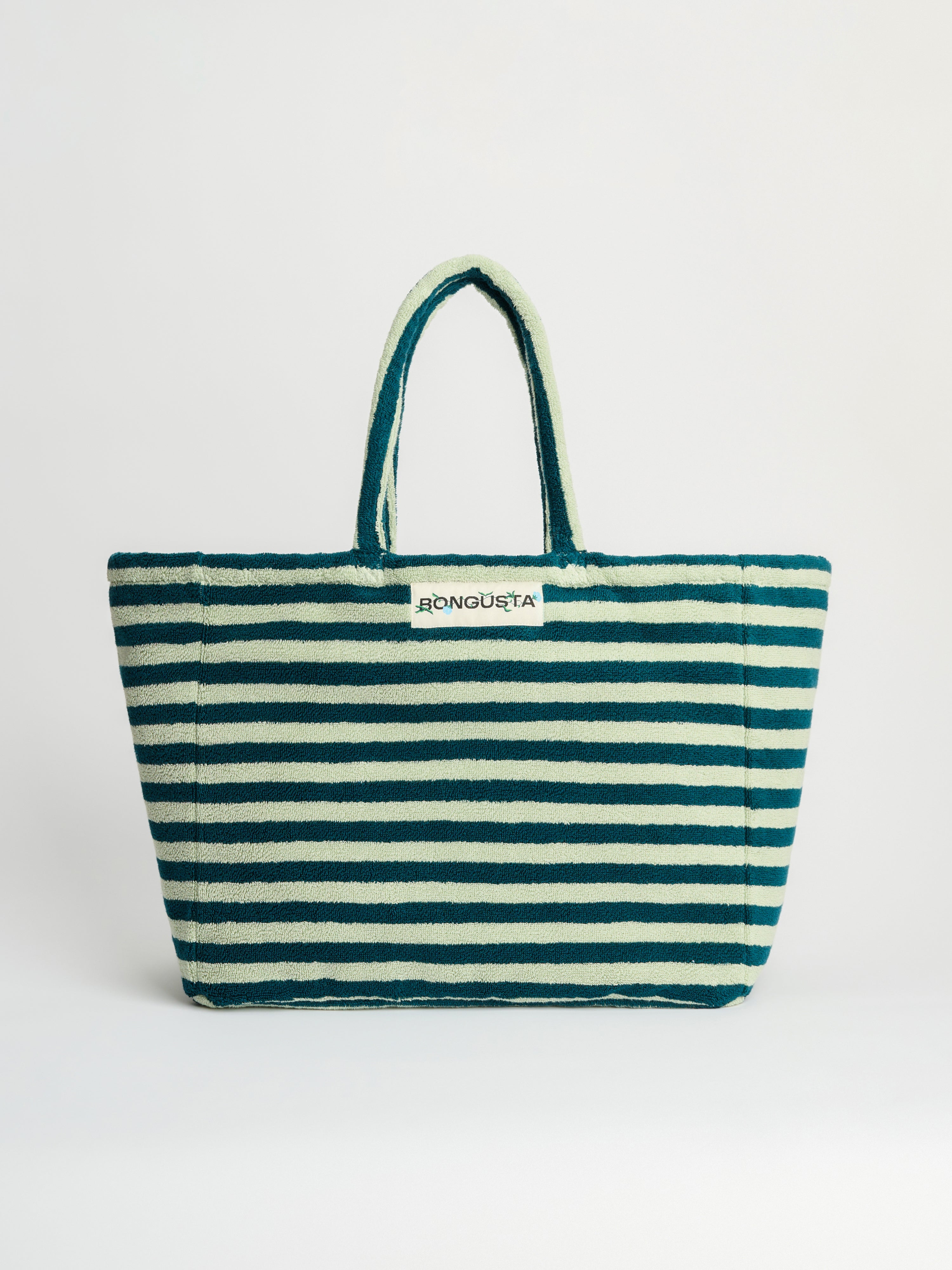 Naram Weekend Bag, sea foam & deep teal