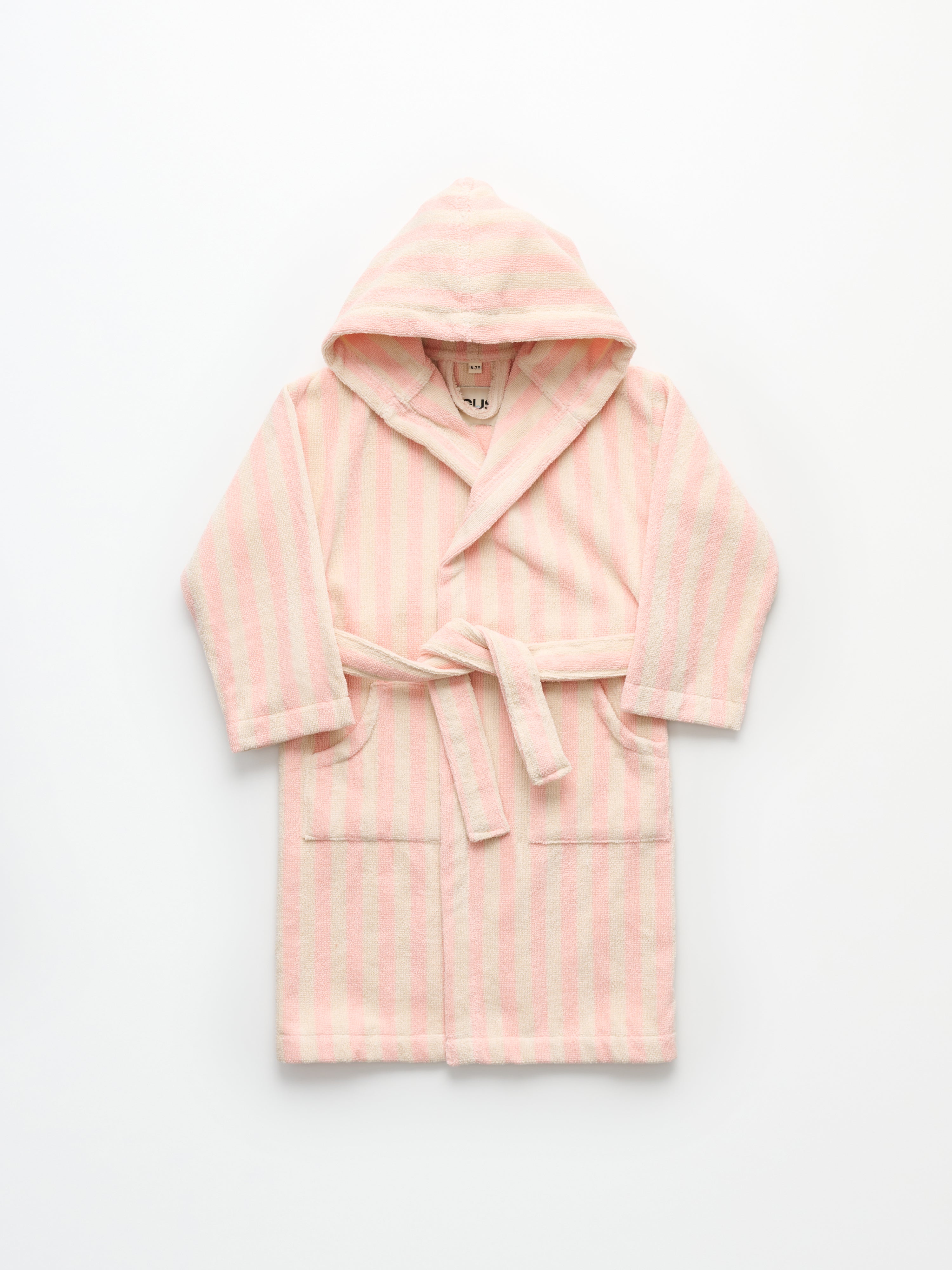 Naram Kids Bathrobe, tropical & creme