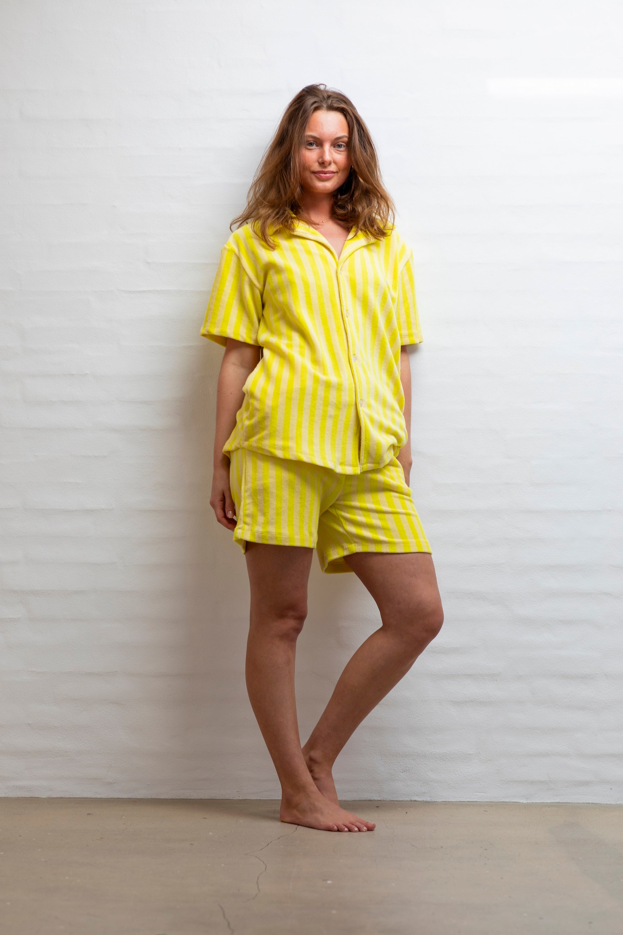 Naram Shirt, pristine & neon yellow