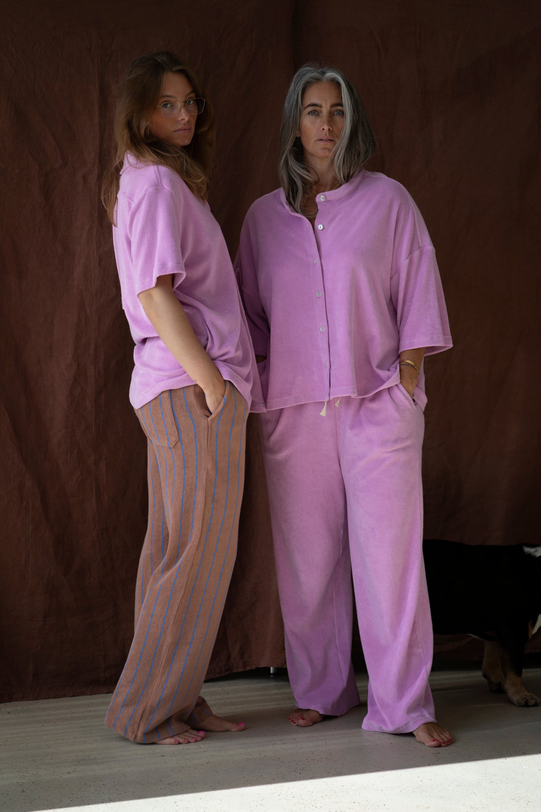 Naram Shirt, soft fuchsia