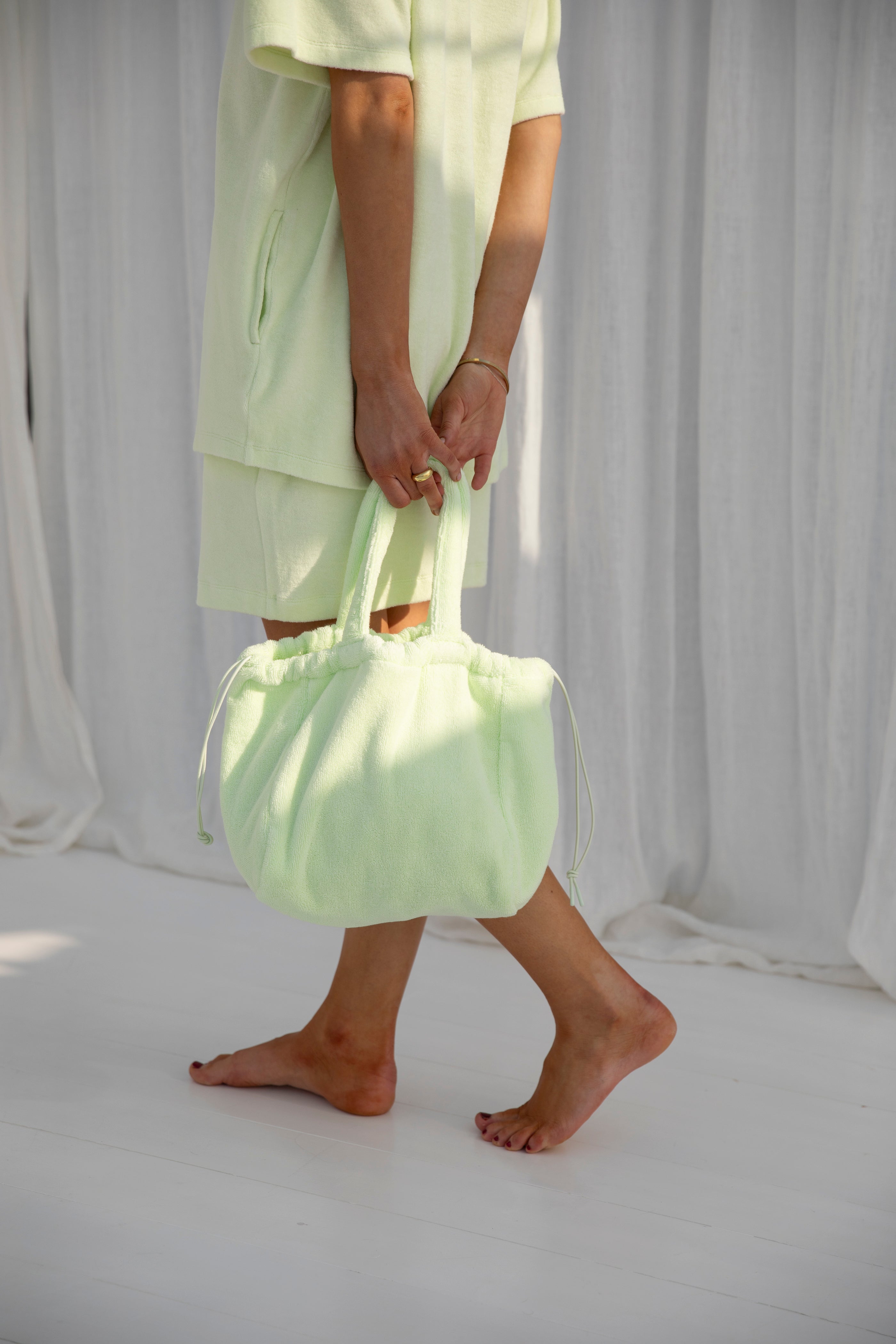 Naram Handbag Small, lemon sorbet