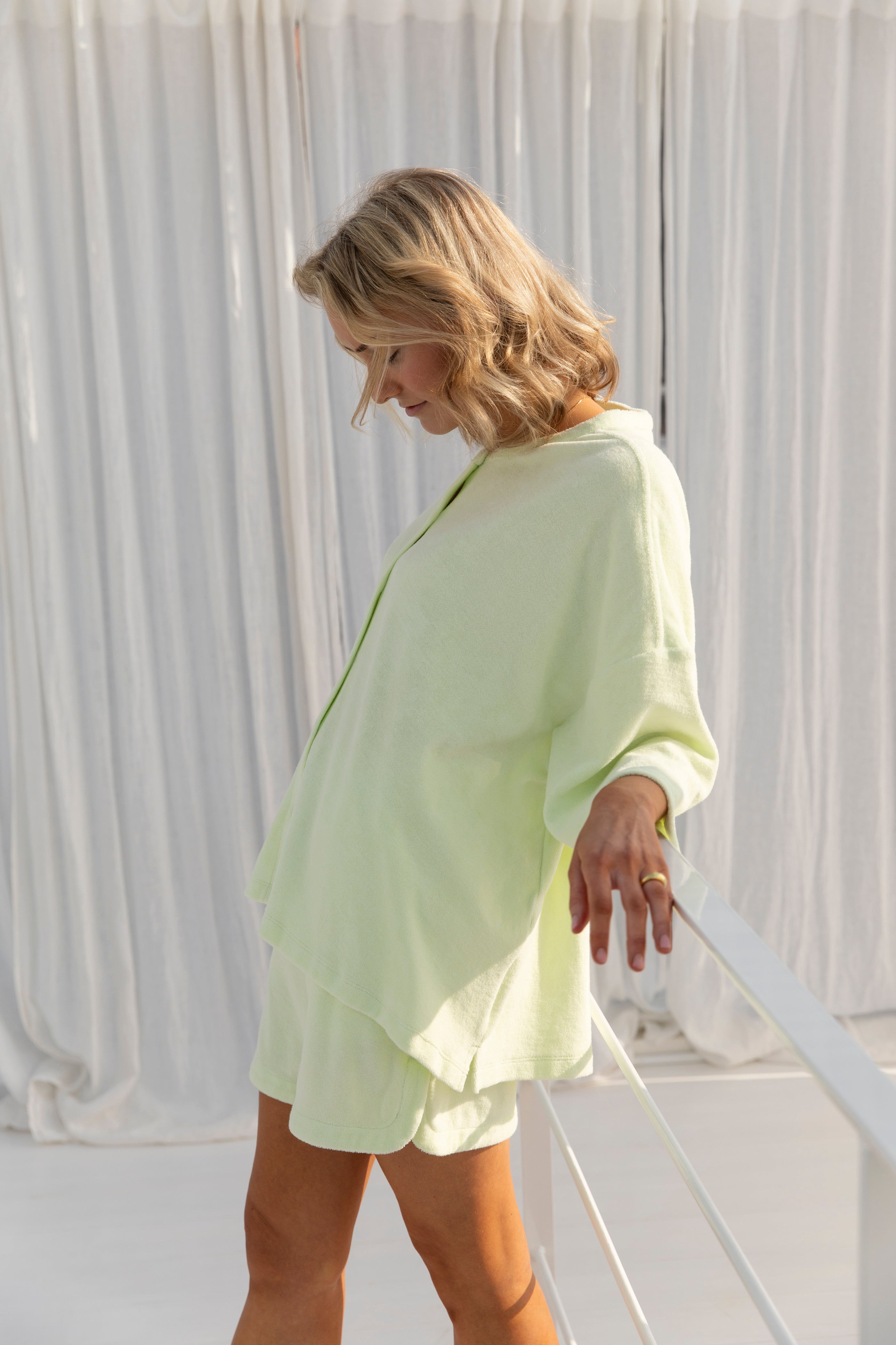 Naram Gym Shorts, lemon sorbet