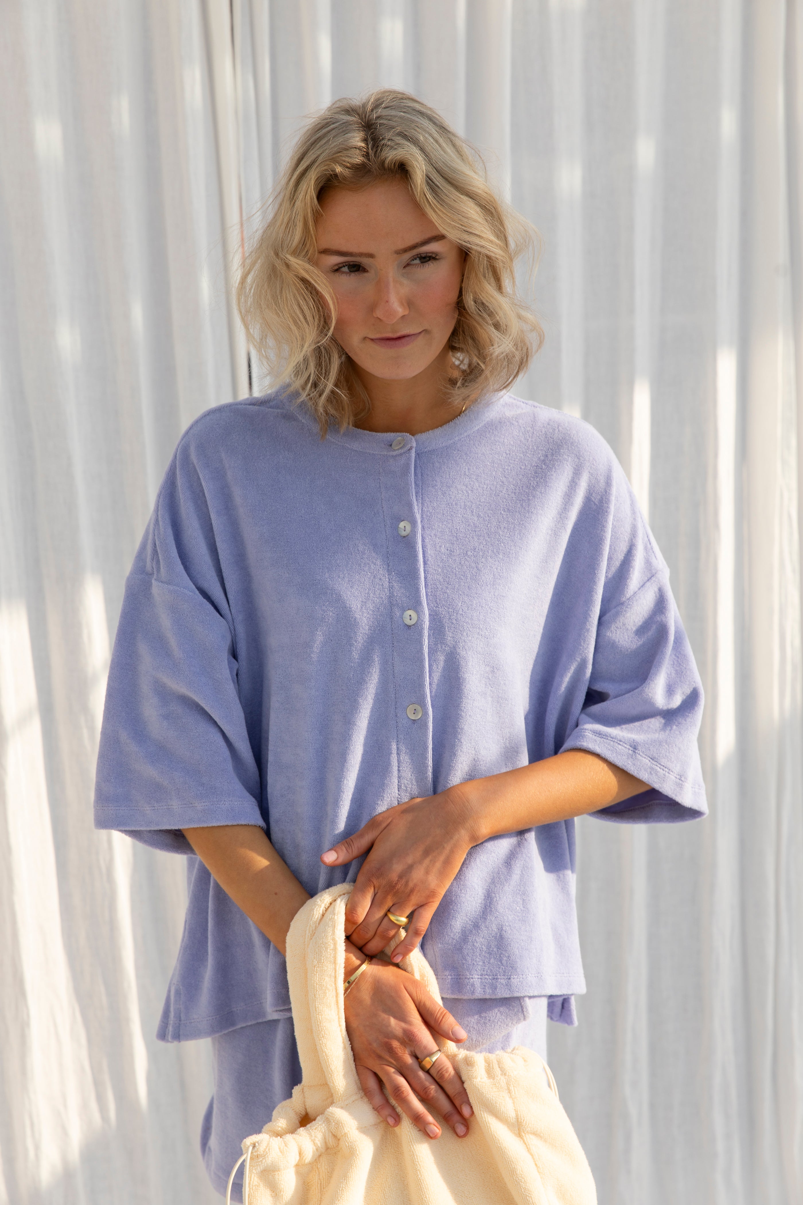 Naram Handbag Small, vanilla