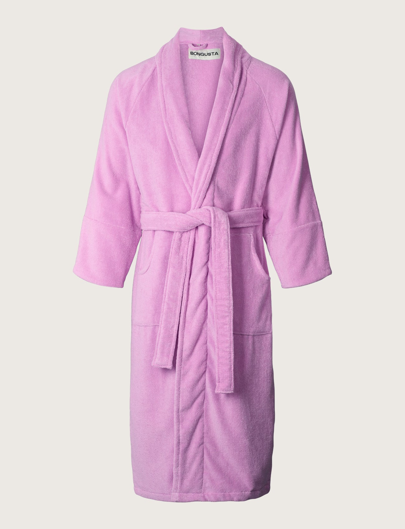 Naram Bathrobe, soft fuchsia