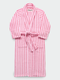 Naram Bathrobe, baby pink & ski patrol