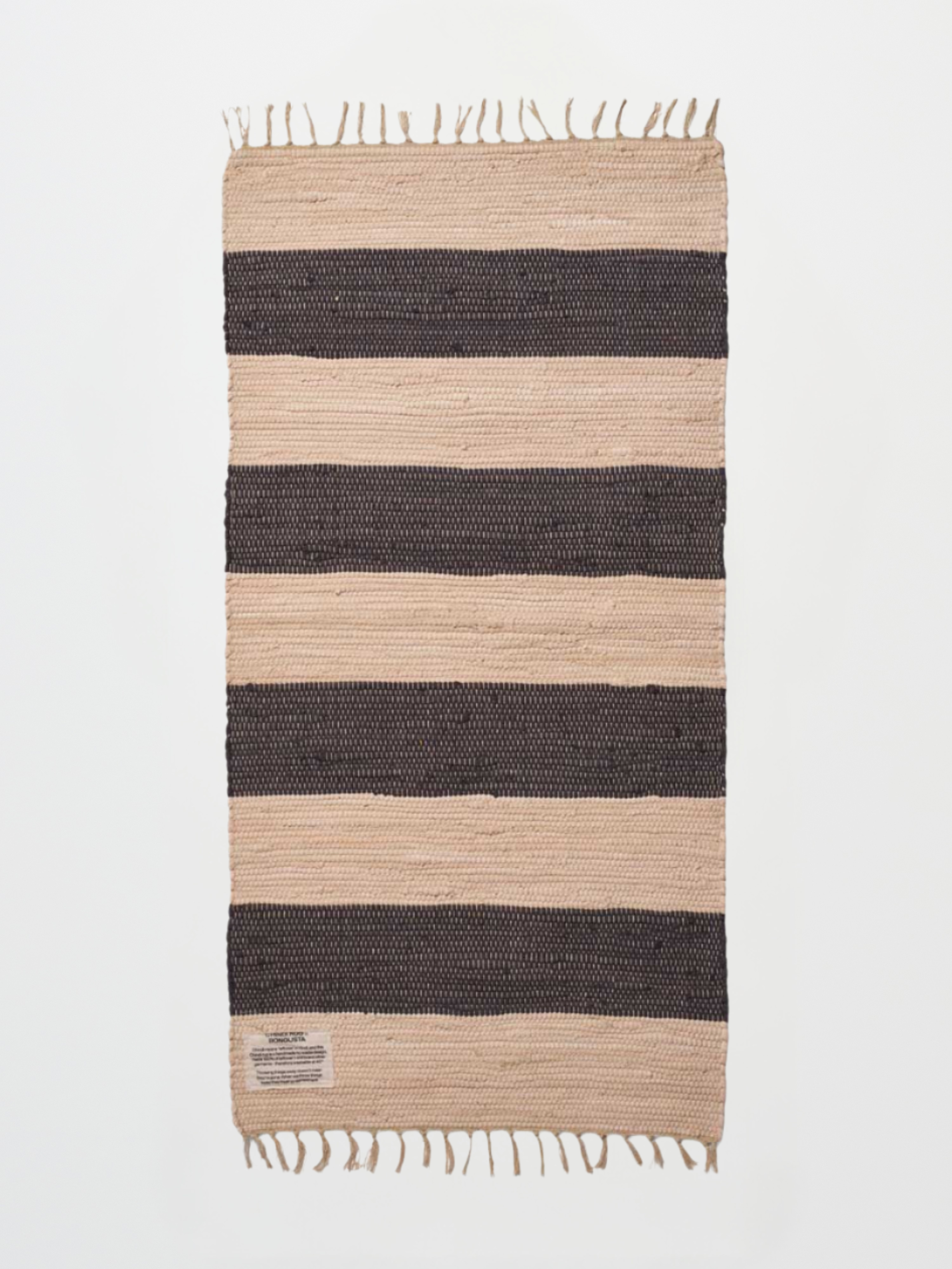 Chindi Rug, grey & beige