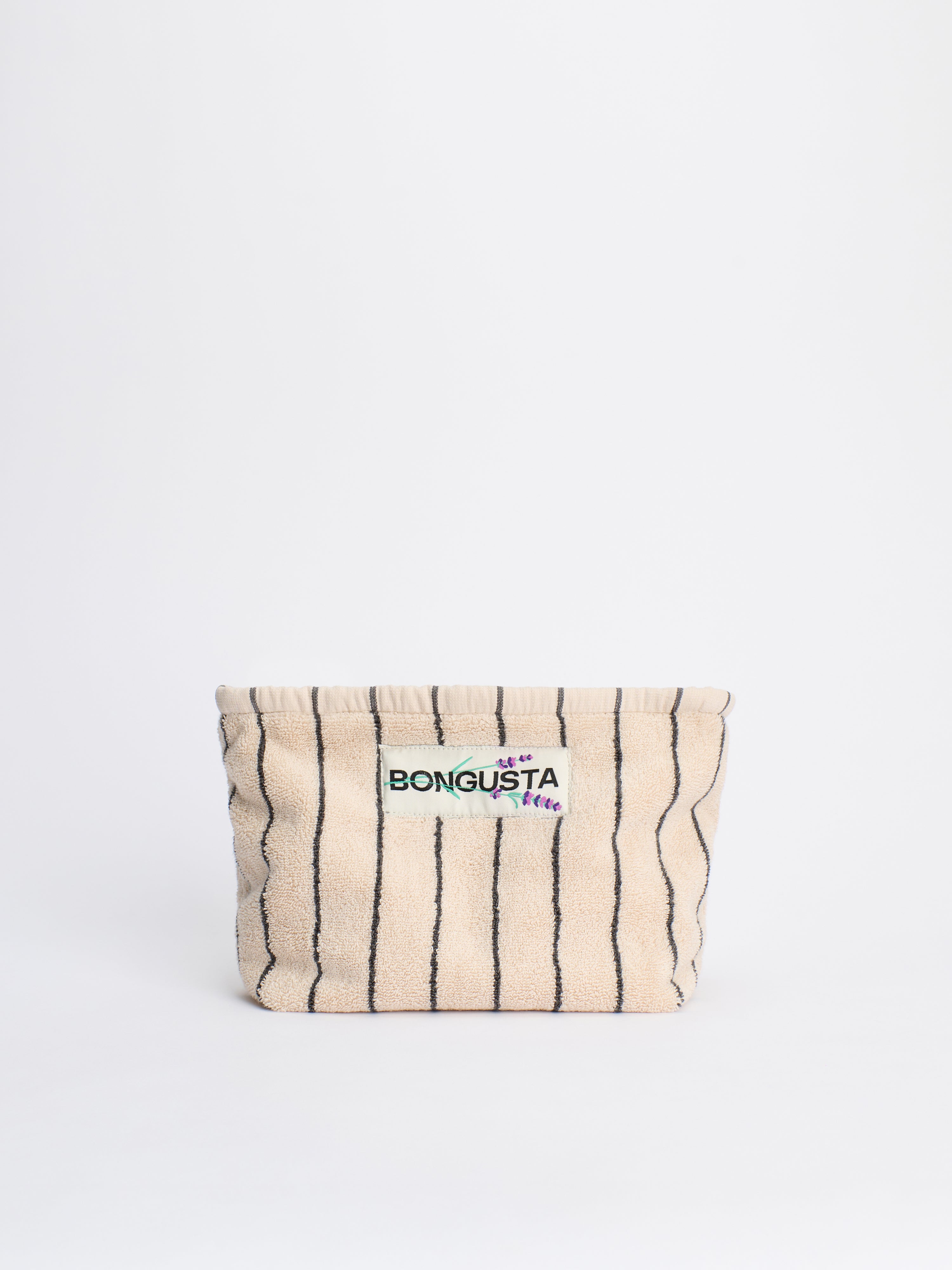 Naram Toiletry Bag, creme & ink