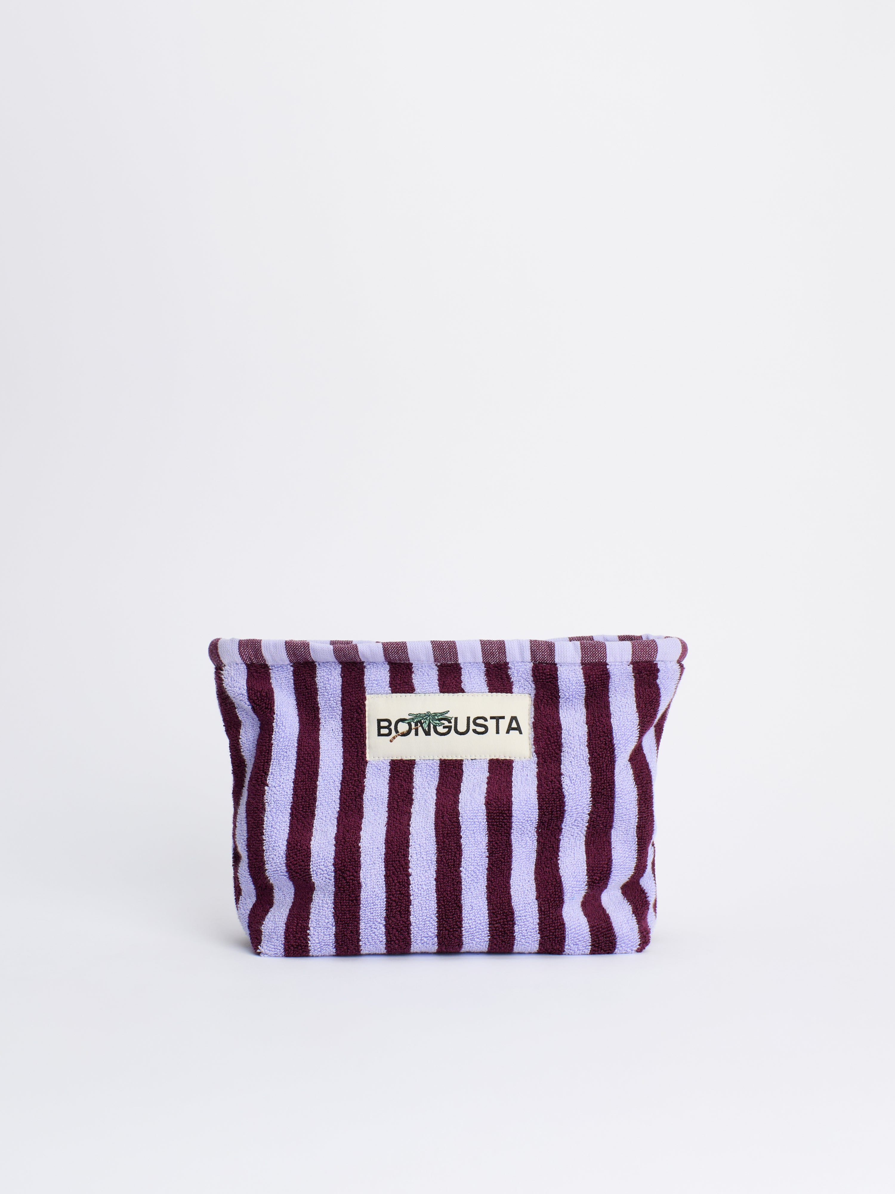 Naram Toiletry Bag, wine & lavender blue